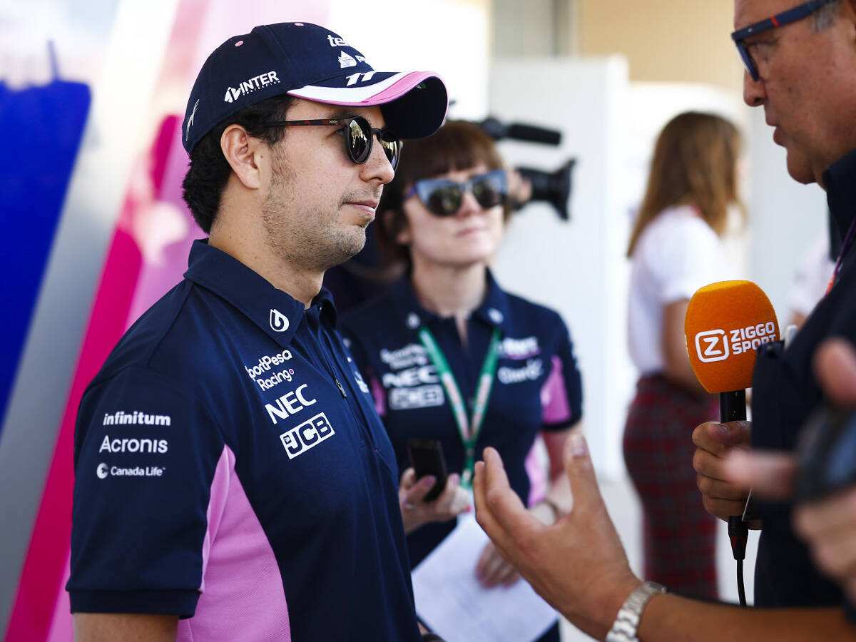Foto zur News: Sergio Perez vor Bahrain: Racing Point "eher auf der langsamen Seite"