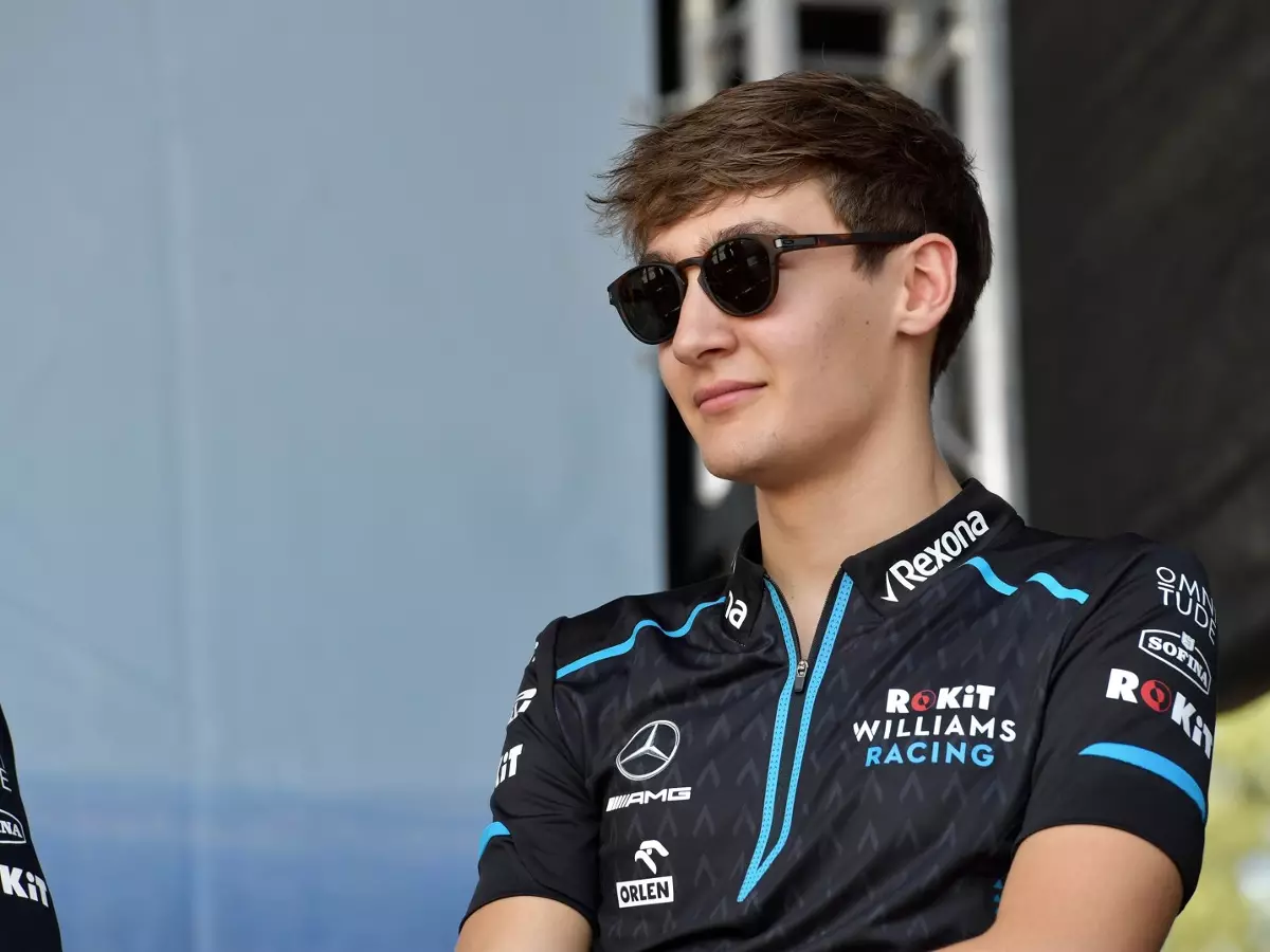 Foto zur News: George Russell: Meine Freundin sagt, ich sehe jetzt besser aus!