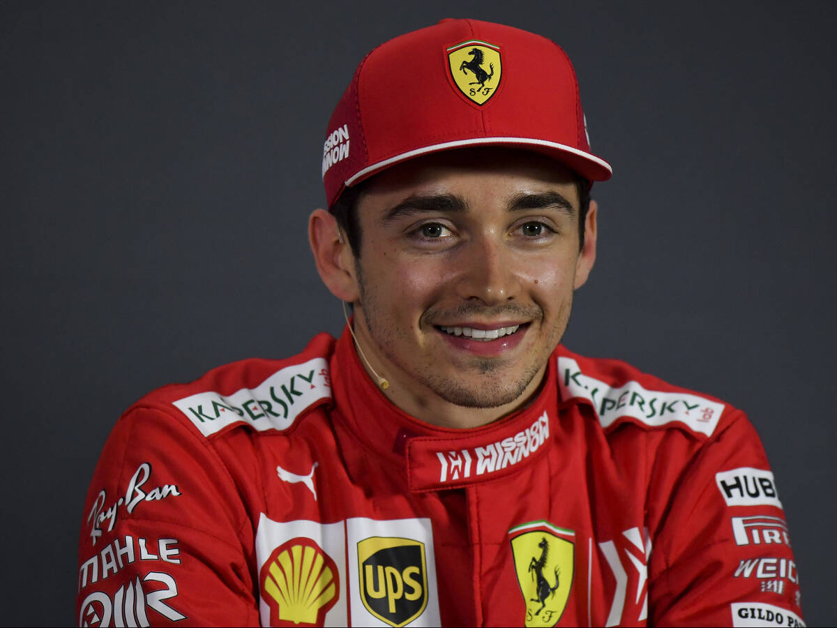 Foto zur News: Leclerc: "Werde alles geben, um ersten Platz zu behalten"
