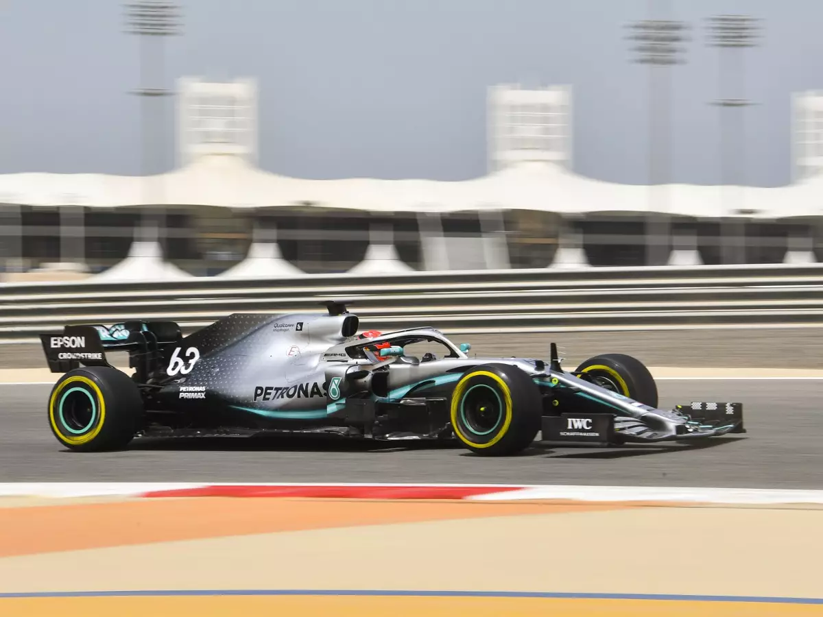 Foto zur News: Formel-1-Test Bahrain: Mercedes-Bestzeit für Williams-Pilot Russell