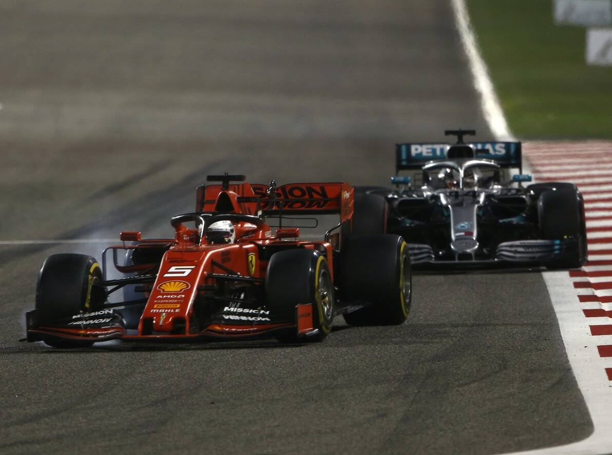 Foto zur News: Bahrain: Darum war Hamilton nach dem zweiten Stopp direkt hinter Vettel