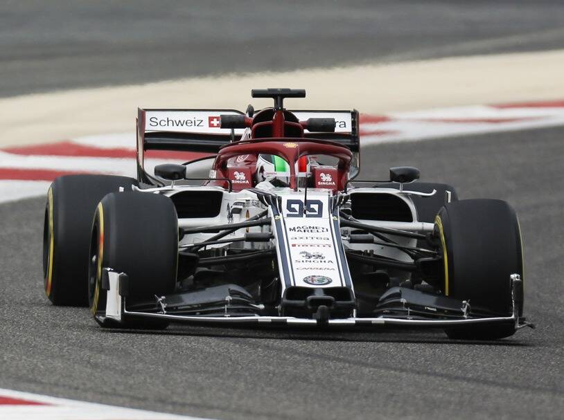 Foto zur News: Giovinazzi unbesorgt: Nachteile gegenüber Räikkönen "ganz normal"