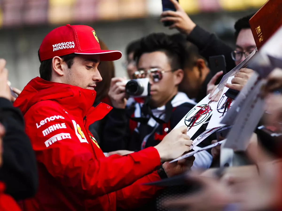 Foto zur News: Charles Leclerc: Podium hat Bekanntheitsgrad verändert