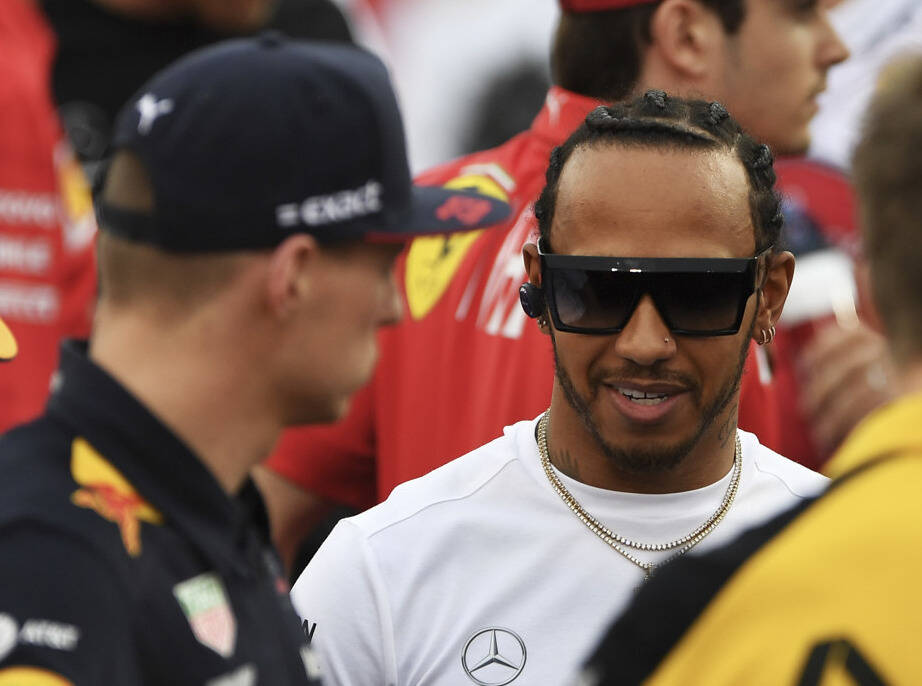 Foto zur News: Quali-Kontroverse: Hamilton widerspricht Verstappen auf Instagram