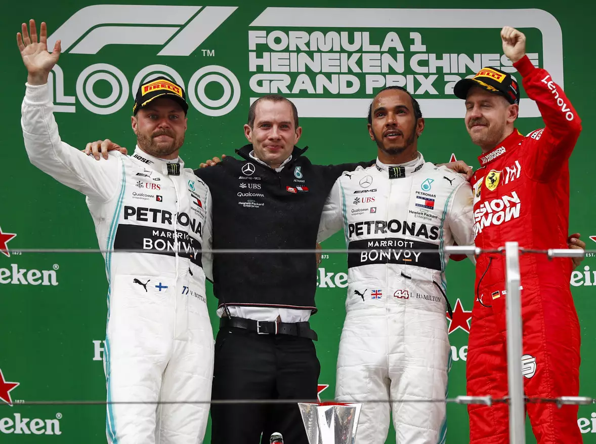 Foto zur News: GP China 2019: Mercedes dominiert, Ferrari diskutiert