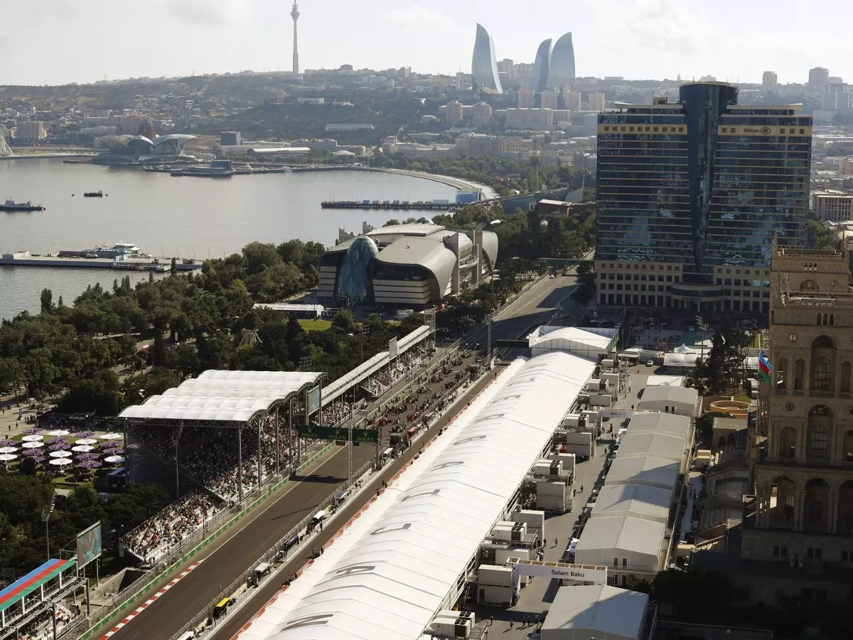 Foto zur News: Formel-1-Wetter Baku 2019: Kein Regen, milde Temperaturen