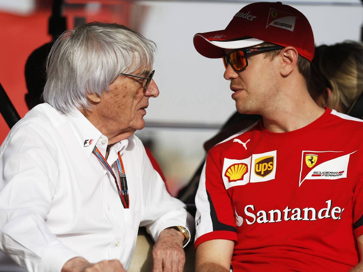 Foto zur News: Bernie Ecclestone glaubt: Sebastian Vettel hört sofort auf, wenn ...