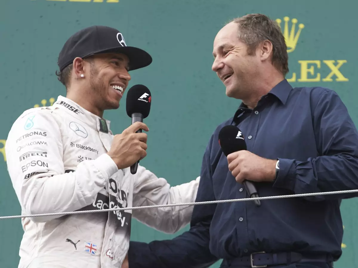 Foto zur News: Gerhard Berger: Nur Lewis Hamilton auf einer Stufe mit Ayrton Senna