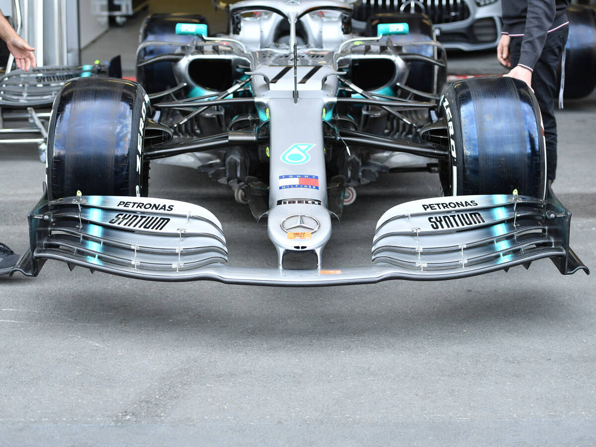 Foto zur News: Mercedes in Baku ohne Update: Stärke in langsamen Kurven ausspielen