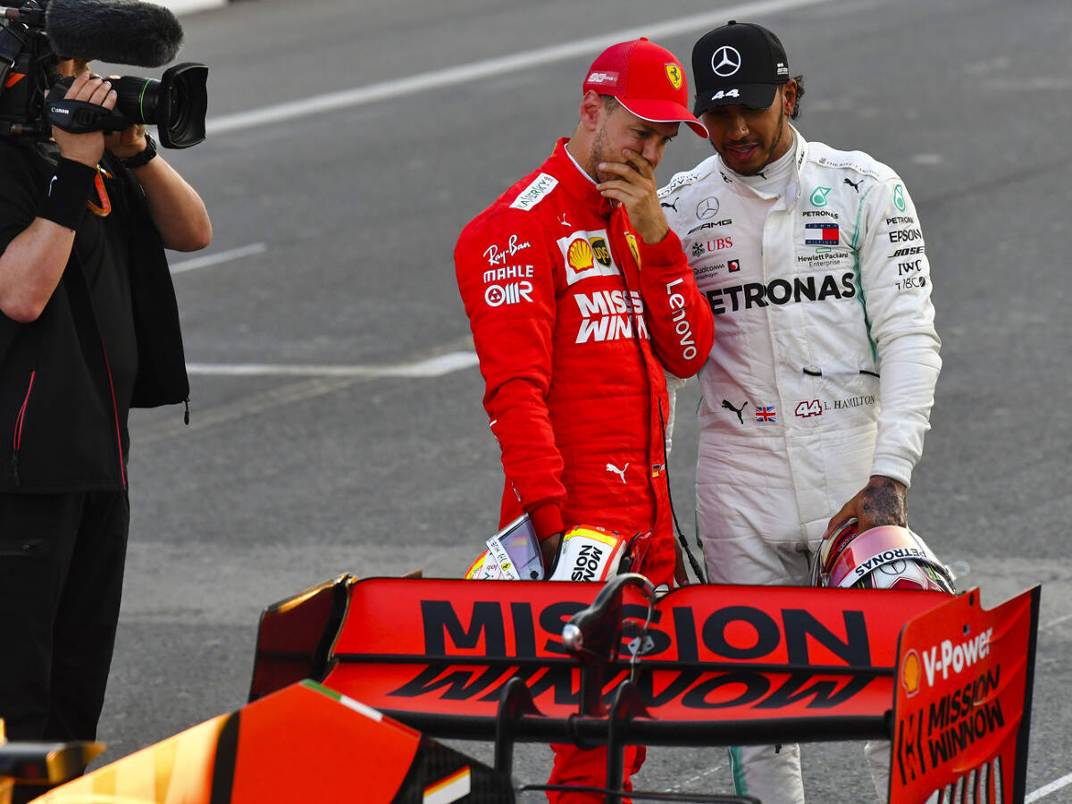 Foto zur News: Hamilton: Ferrari muss sich steigern, "wenn sie mit uns kämpfen wollen!"