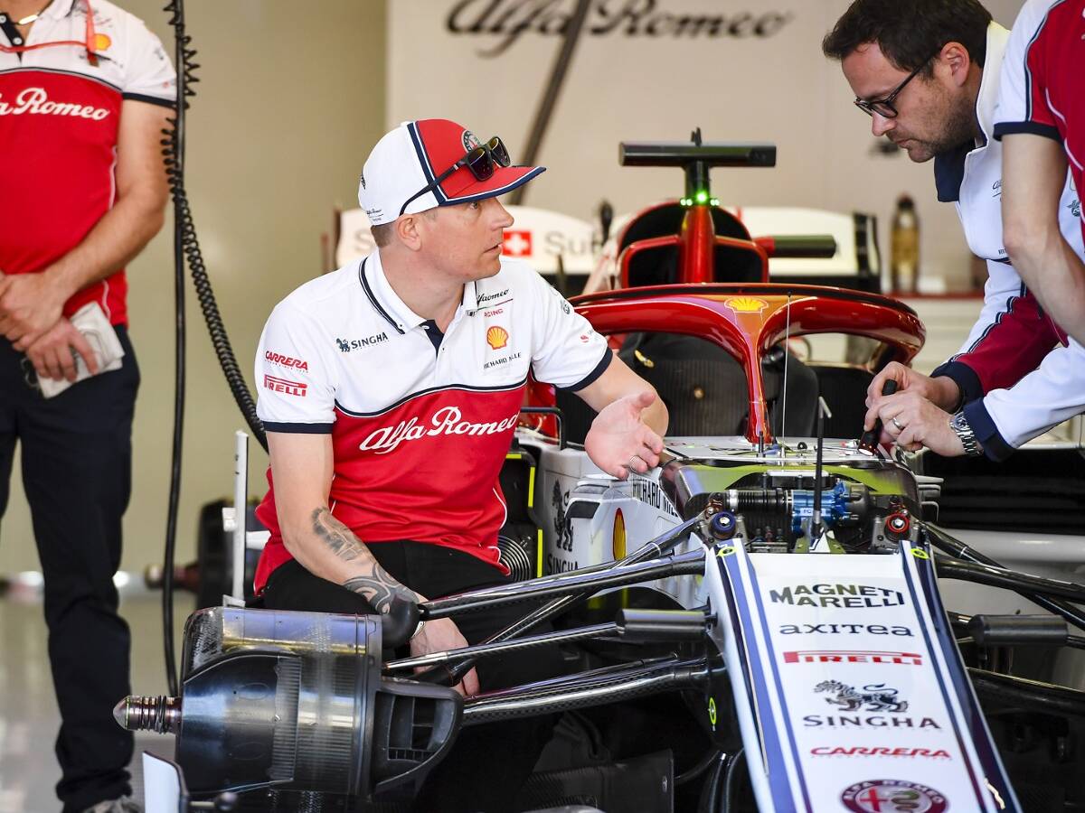Foto zur News: Ganz vorne im Mittelfeld: Saisonbeginn für Räikkönen trotzdem nur "so lala"