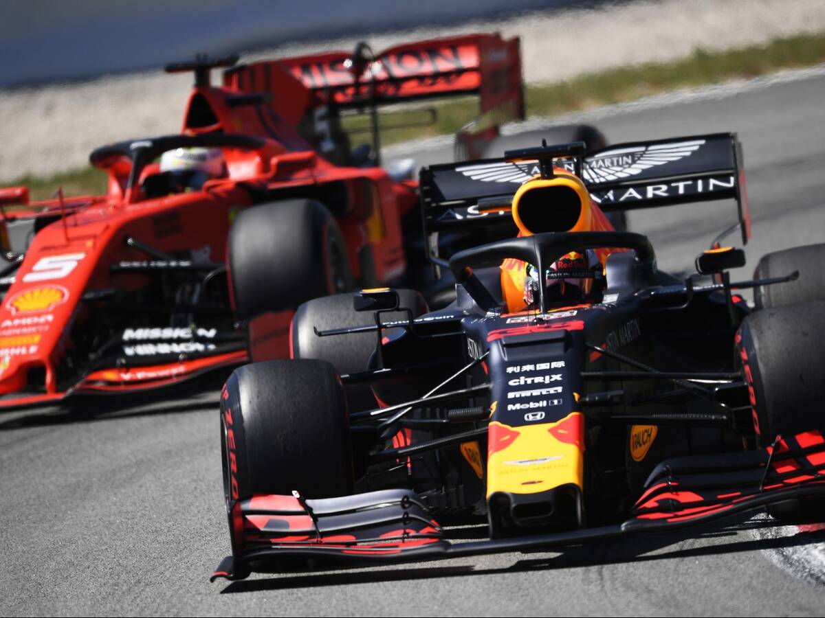 Foto zur News: Verstappen: Red Bull sollte nicht vor Ferrari liegen