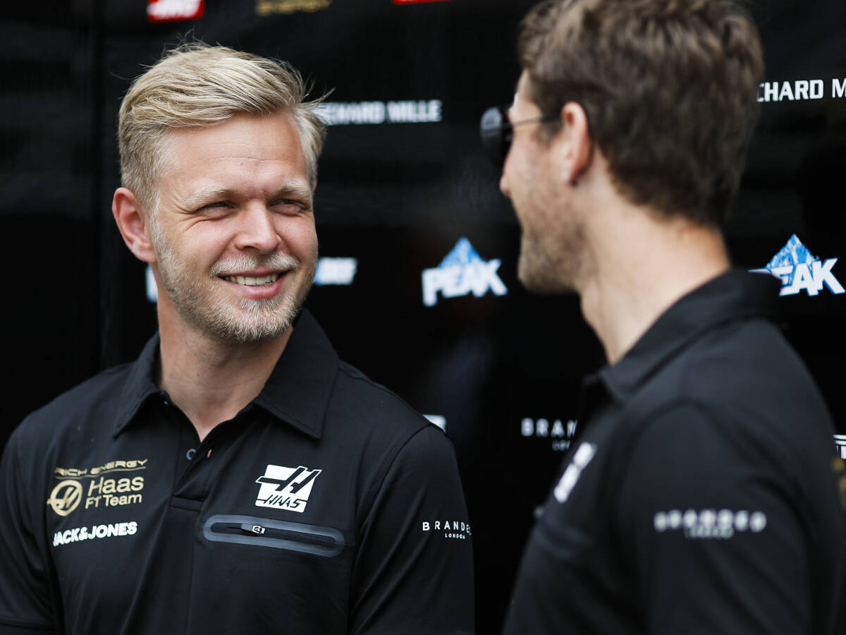 Foto zur News: Nach Haas-Scharmützel: Grosjean und Magnussen betonen "gute" Beziehung