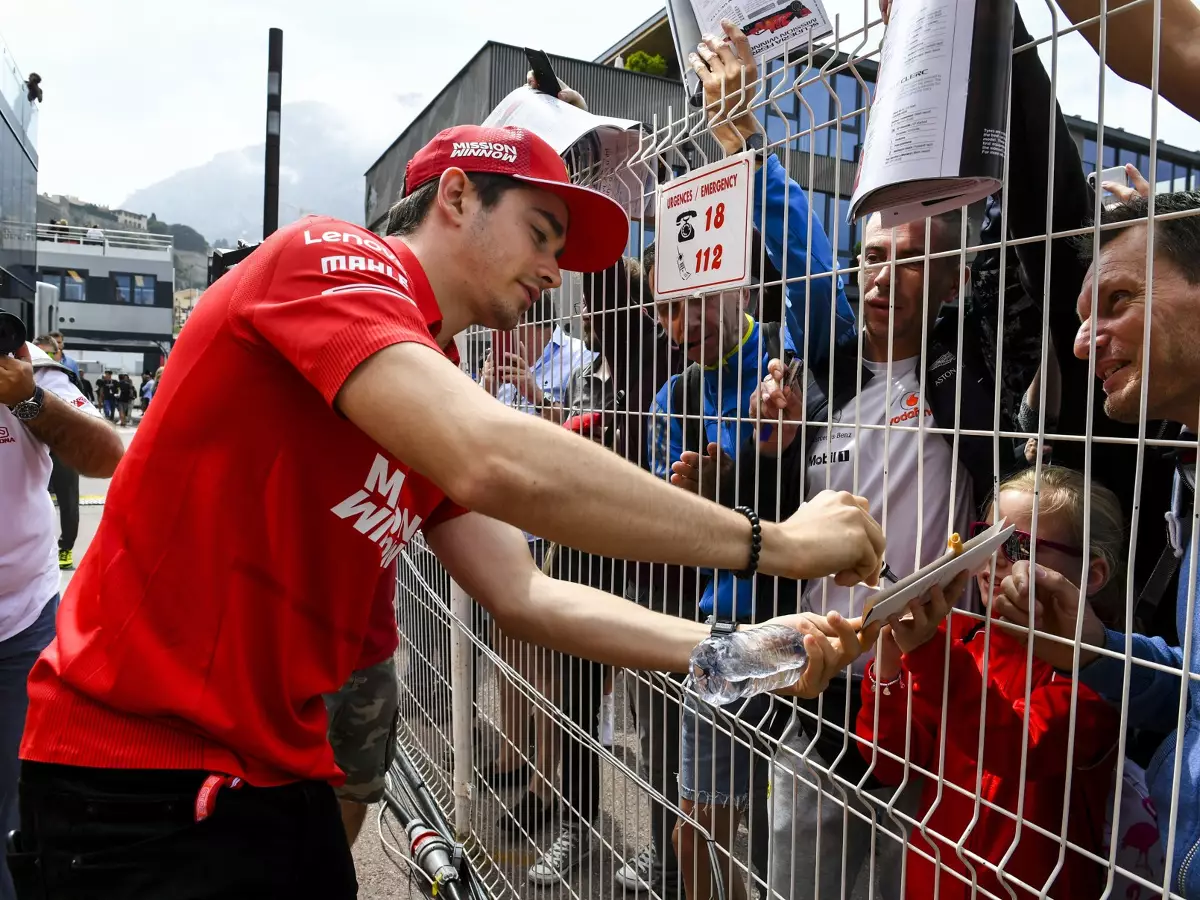 Foto zur News: Charles Leclerc vor Heimrennen: Hoffnung auf gutes Ergebnis und Regen