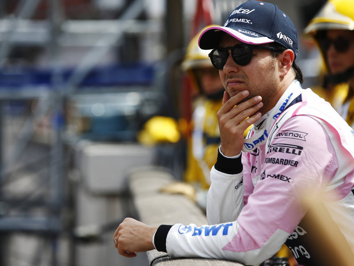 Foto zur News: Sergio Perez auf "schmerzhaften" Monaco-Rennsonntag eingestellt