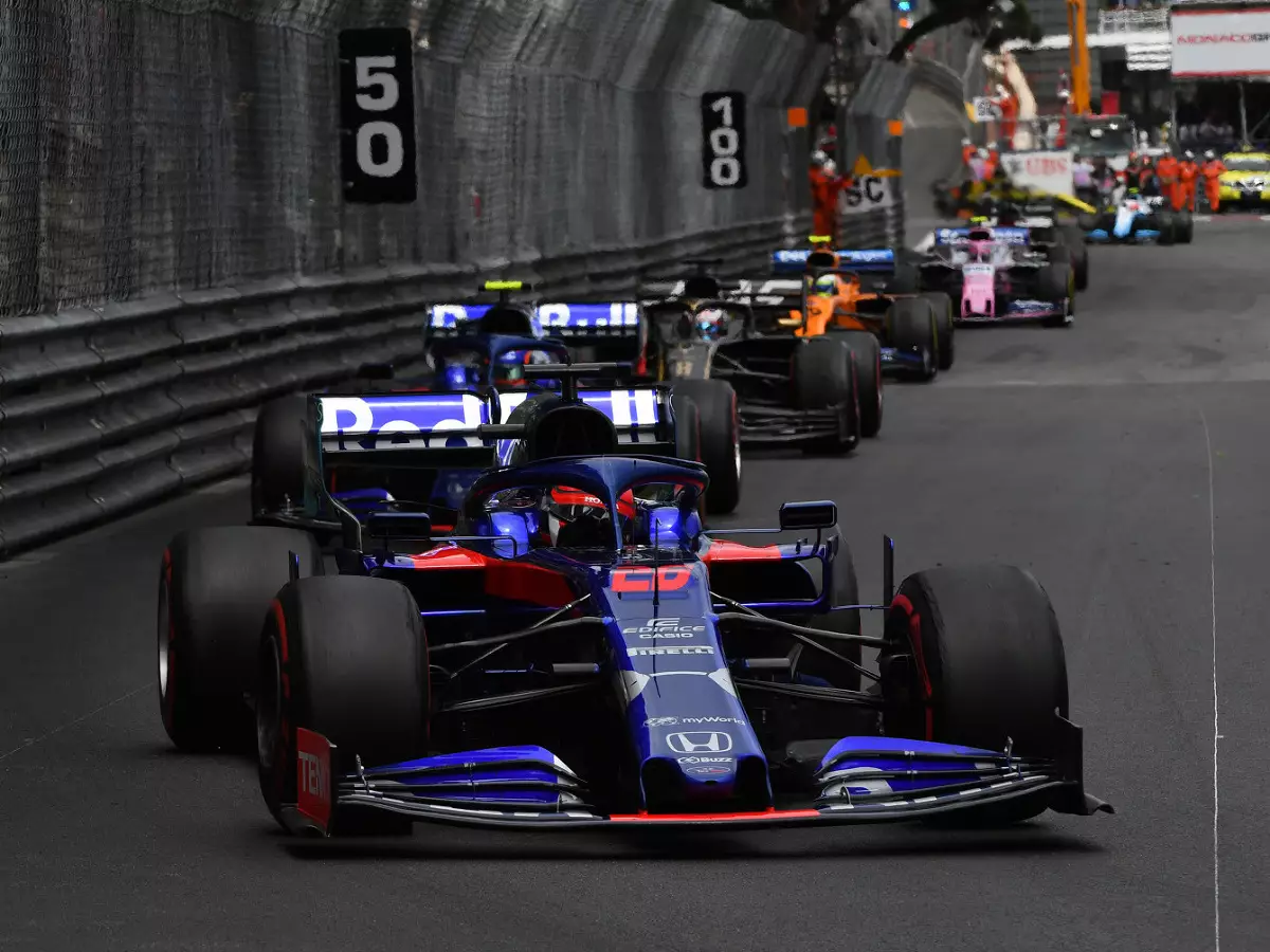 Foto zur News: Norris-Bummelzug hilft: Toro-Rosso-Youngster überraschen in Monaco