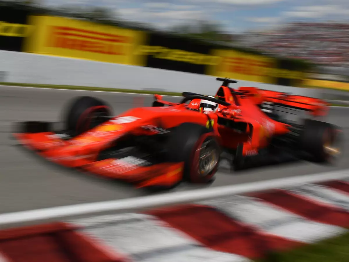 Sebastian Vettel Foto zur News: Formel-1-Training Kanada 2019: Mercedes strauchelt