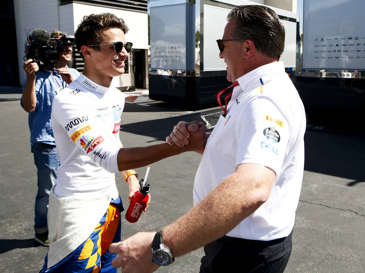 Foto zur News: Nach P5 im Qualifying: Norris will McLaren-Vertrag verlängern