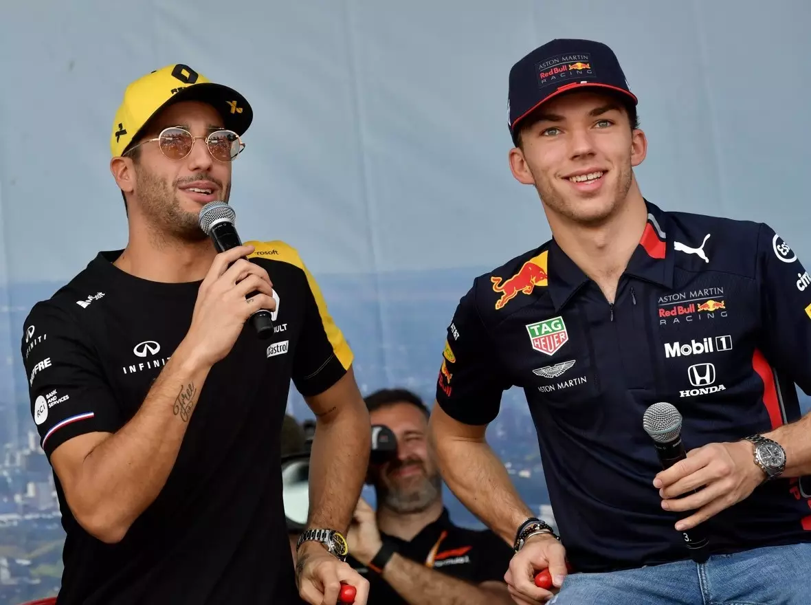 Foto zur News: Ricciardo: Hatte es bei Red Bull leichter als Gasly