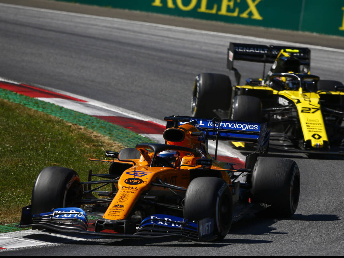 Foto zur News: McLaren: Warum sich Sainz vor dem Rennen entschuldigte