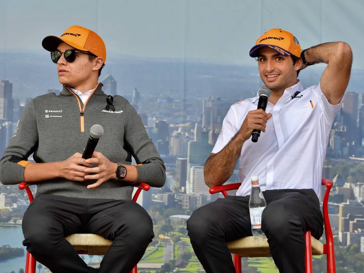 Foto zur News: McLaren auf und abseits der Strecke "sehr zufrieden" mit Sainz und Norris
