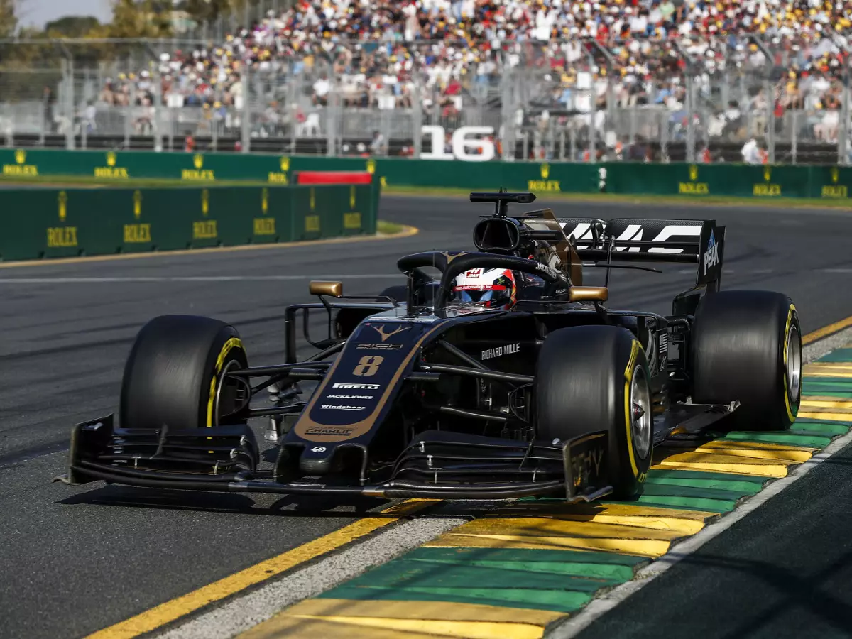 Foto zur News: Zurück in die Zukunft: Grosjean wechselt auf Melbourne-Spezifikation