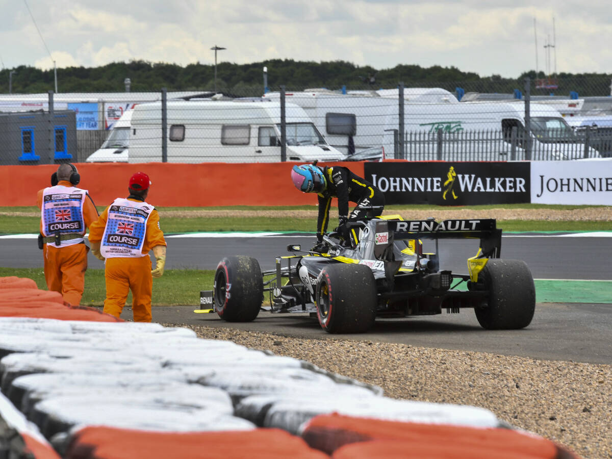 Foto zur News: Renault in Silverstone: Ricciardo trauert um Freitagsmotor "Pony"