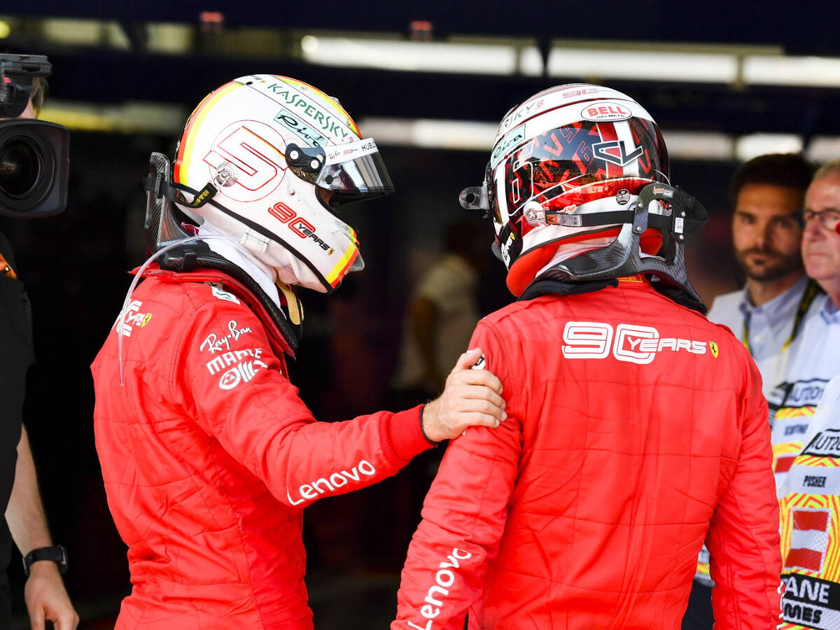 Foto zur News: Mattia Binotto erneuert Ansage: Vettel ist Ferraris Nummer 1