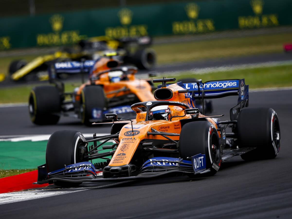 Foto zur News: McLaren in Silverstone: Sainz mit perfekter Strategie auf P6