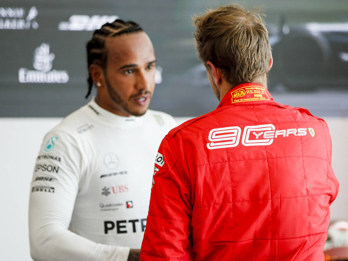 Foto zur News: Hamilton der Grund für Vettels Schwäche? Wolff winkt ab ...