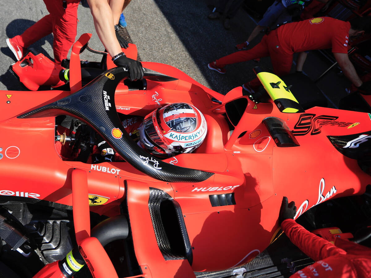 Foto zur News: Problem mit Bremspedal: Leclerc trotz Bestzeit "nie zufrieden"
