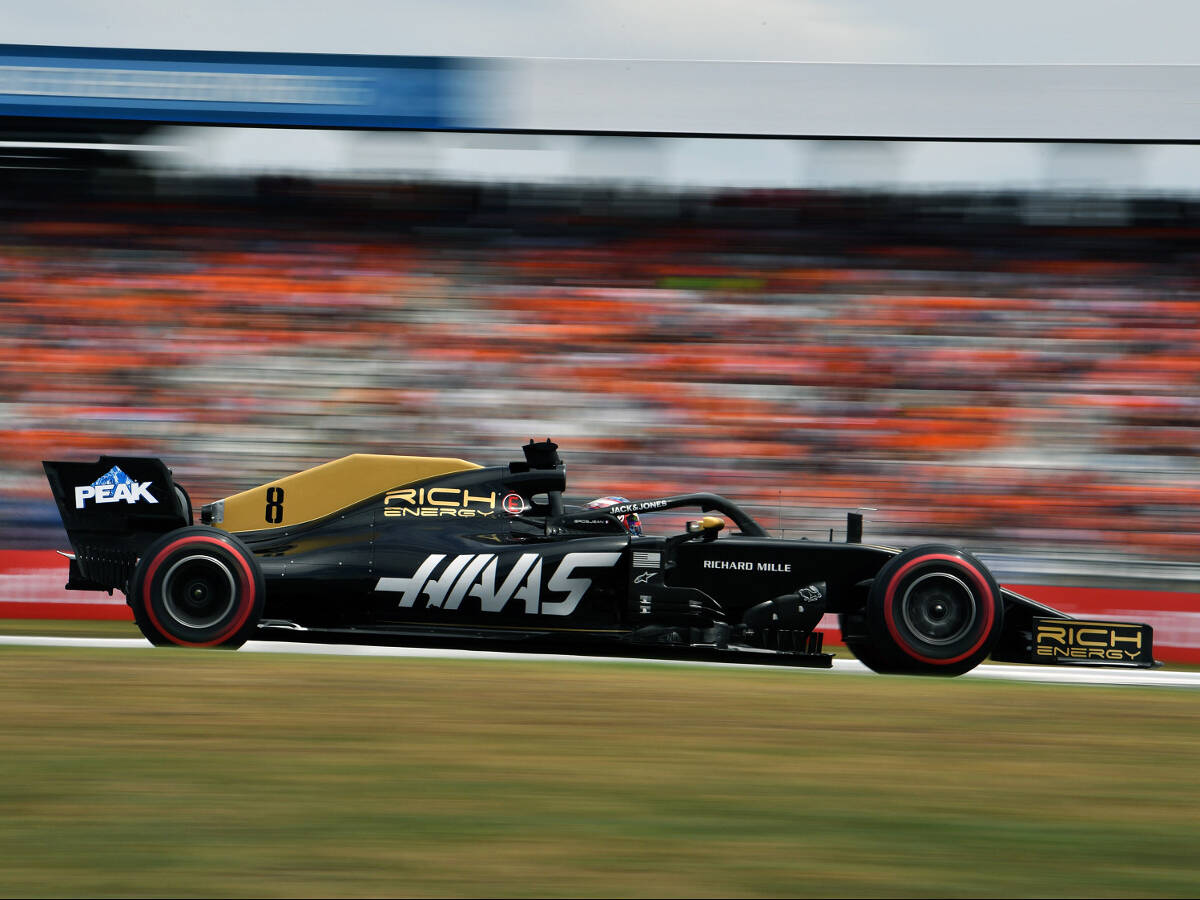Foto zur News: Haas-Rätselraten: Grosjean mit "Uralt"-Auto in dritter Startreihe