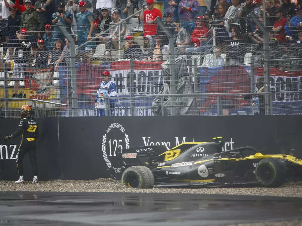 Nico Hülkenberg Foto zur News: "Glatt wie Eis": Nico Hülkenberg wirft große Podestchance weg