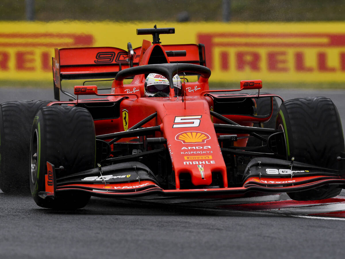 Foto zur News: Ferrari am Freitag mit Aero-Updates: Vettel ist gerne ein Optimist