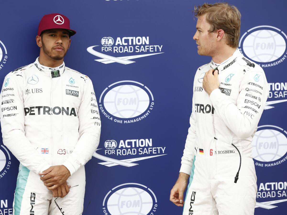 Foto zur News: "Gescheiterte Karriere": Es brodelt wieder zwischen Hamilton und Rosberg