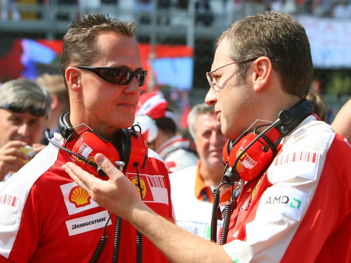 Foto zur News: Stefano Domenicali: "Schumacher hat niemals das Team beschuldigt"