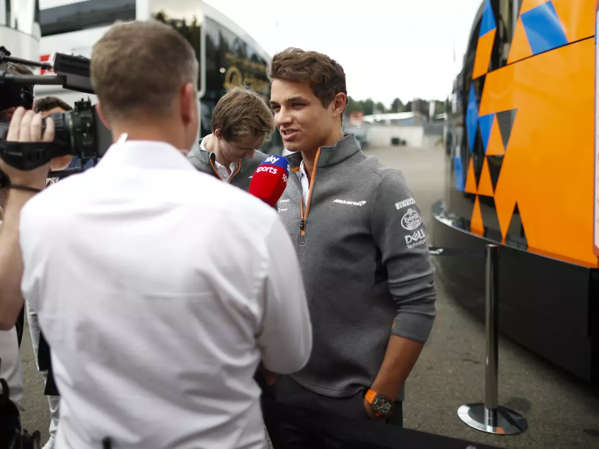 Foto zur News: Lando Norris: Verletzung für Belgien-Grand-Prix kein Problem mehr