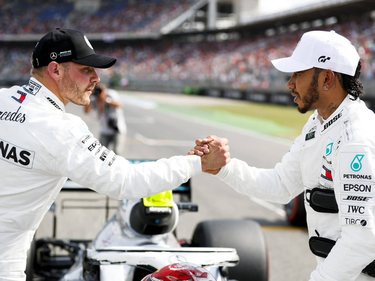 Foto zur News: Lewis Hamilton freut Bottas-Vertrag: "Er wird noch besser werden"