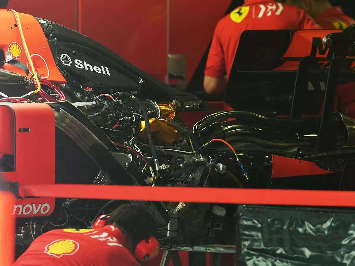 Ferrari-Motor Foto zur News: Motoren-Update: Warum Ferrari die Premiere erst für Monza plant