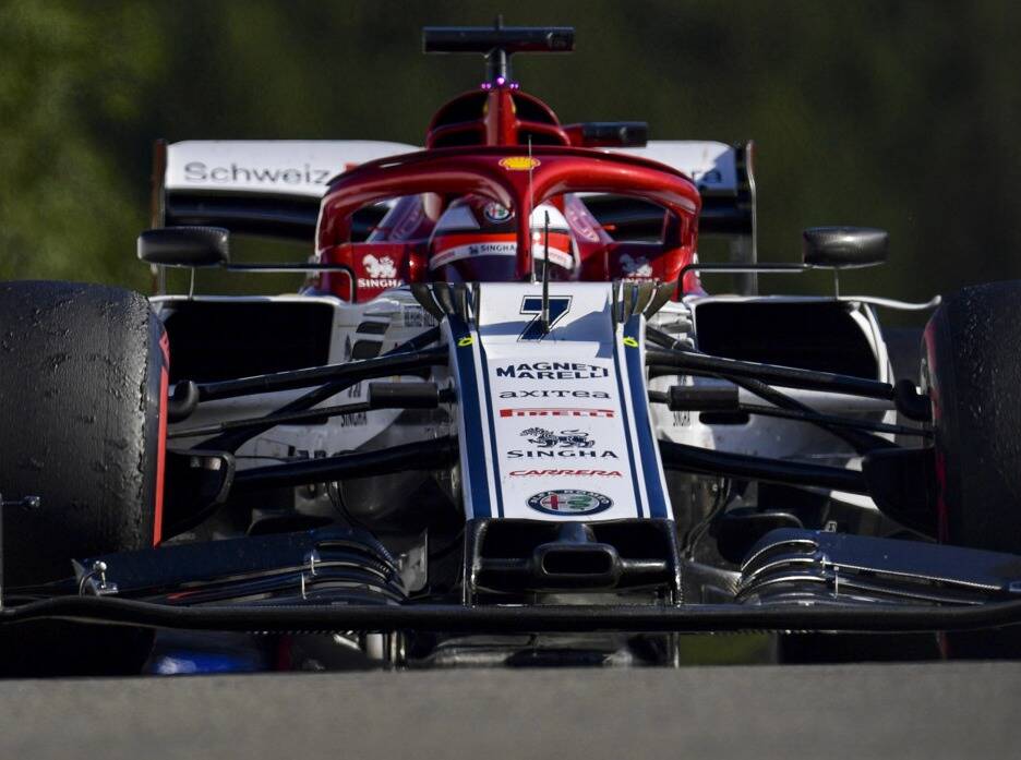 Foto zur News: Kimi Räikkönen trotz Startplatz sechs in Spa "ein wenig enttäuscht"