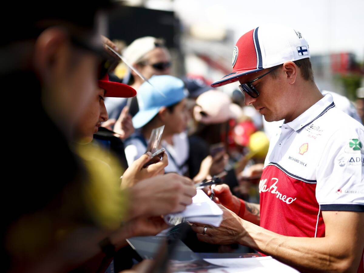 Foto zur News: Kimi Räikkönen: Zwischenfall mit betrunkenem Fan in Spa
