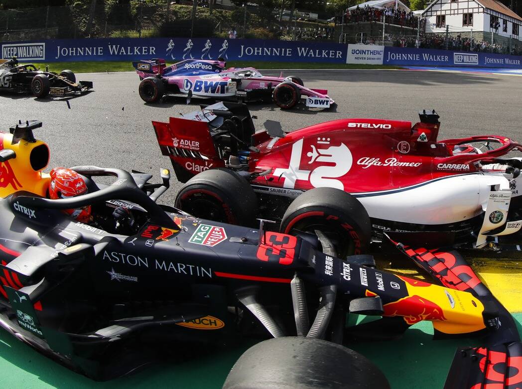 Foto zur News: Rennunfall: Verstappen und Räikkönen nach Spa-Crash nicht sauer