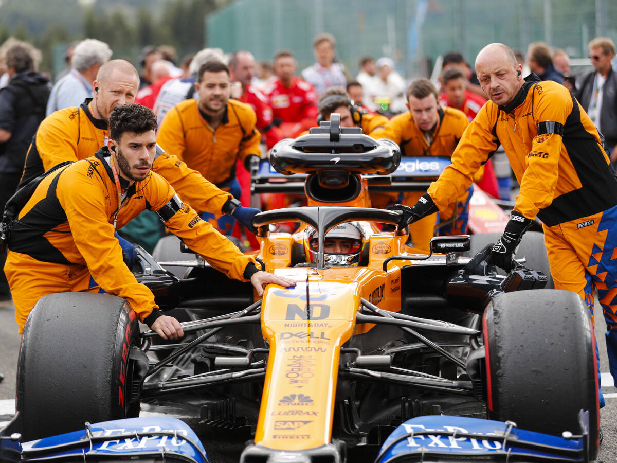 Foto zur News: McLaren: Sainz' Belgien-Antrieb "am Leben", Norris vor Motorenstrafe