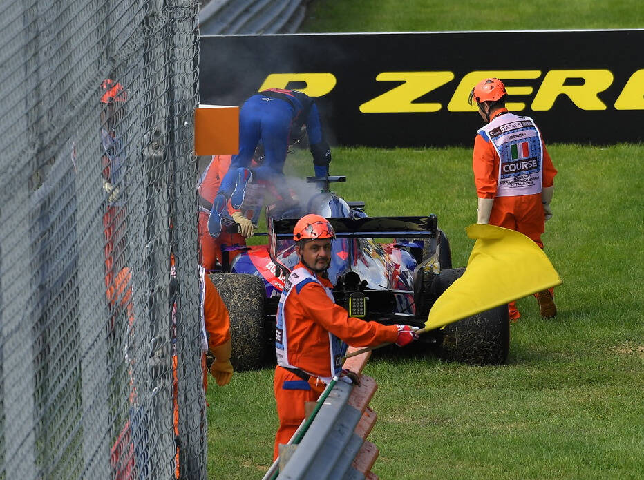 Foto zur News: Öl-Leck und Stroll-Vorfahrt: Toro Rosso hadert mit verpassten Punkten