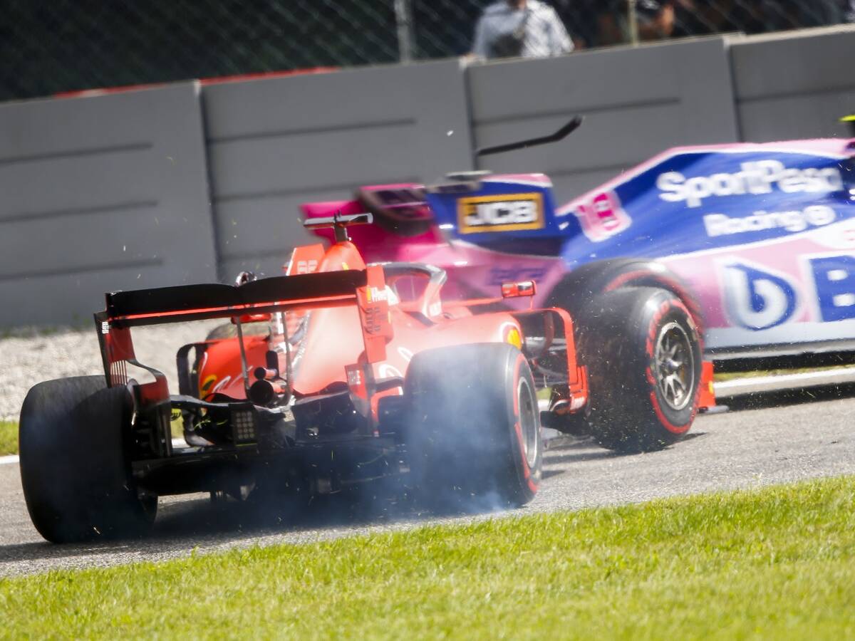 Foto zur News: Vettel-Aussetzer in Monza: Nur eine Stufe an einer Disqualifikation vorbei