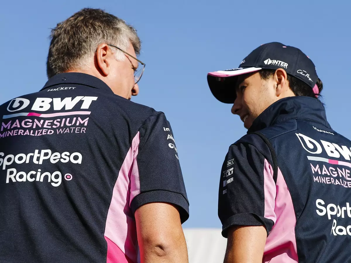 Foto zur News: Sergio Perez: "Ich würde meinen Sohn nicht rausschmeißen"