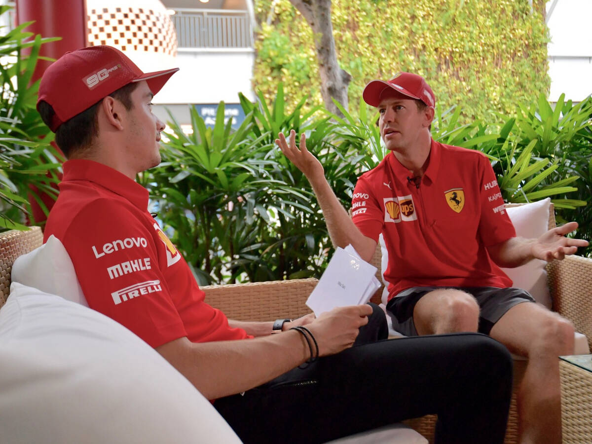 Foto zur News: Leclerc:  "Teamplayer zu sein, zahlt sich am Ende immer aus"