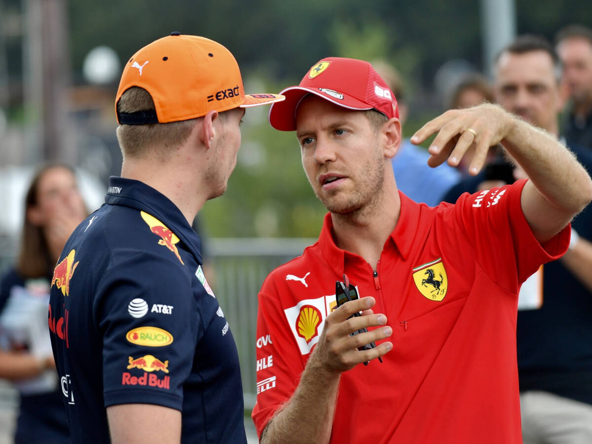 Foto zur News: Max Verstappen: Vettel hat das Fahren "sicher nicht verlernt"