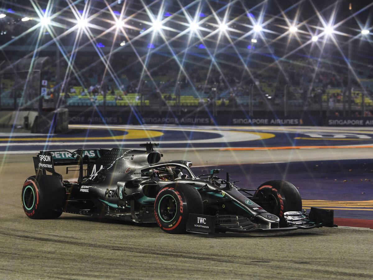 Foto zur News: Hamilton in Topform: Mercedes-Bolide fühlte sich "besser an als zuletzt"