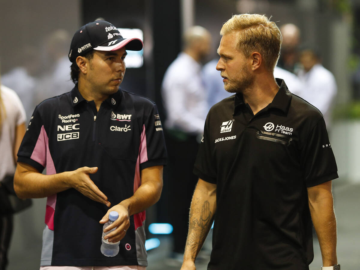 Foto zur News: Kevin Magnussen unterstellt: Perez hat bei FIA geflunkert